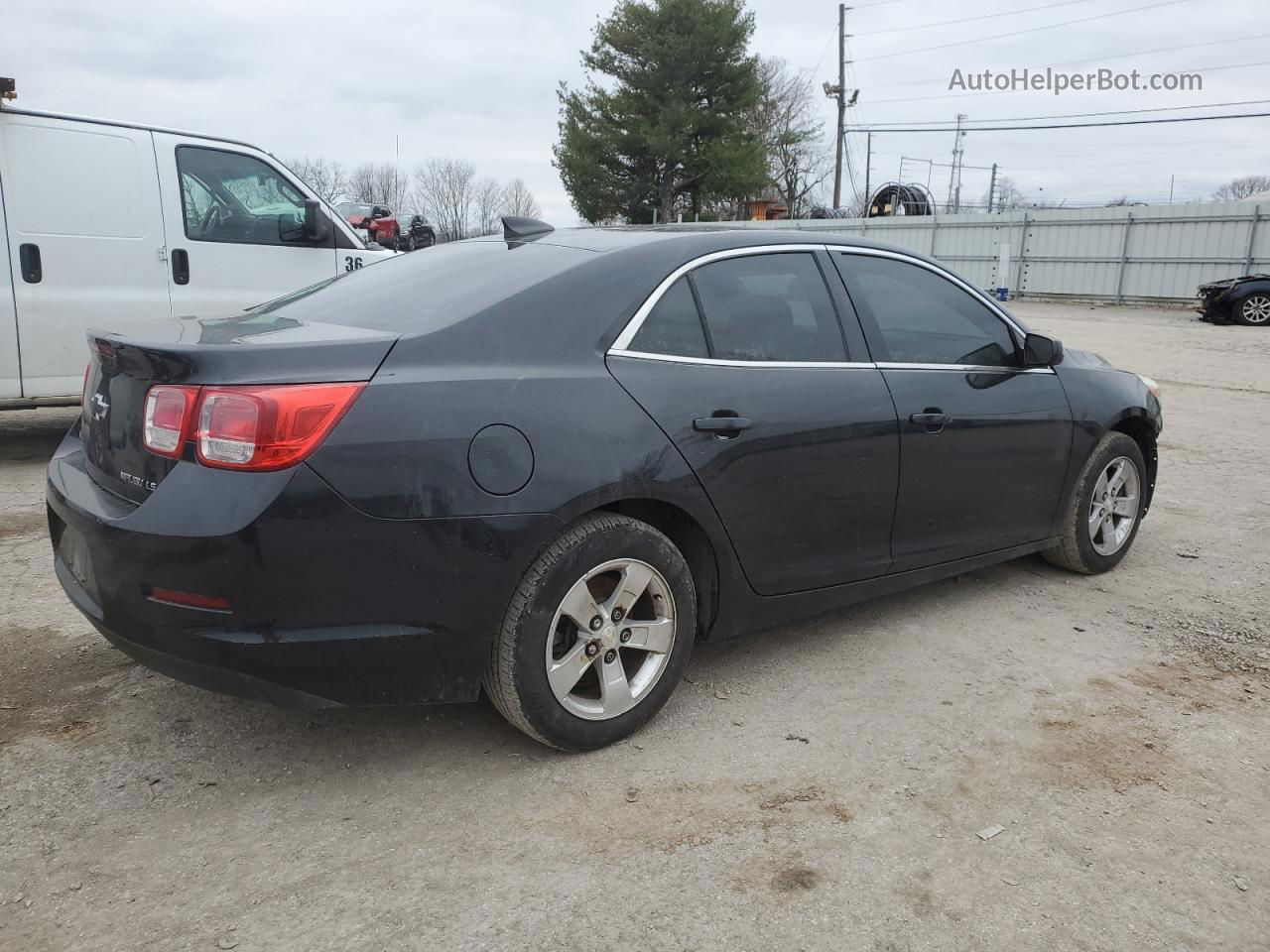 2015 Chevrolet Malibu Ls Черный vin: 1G11B5SL9FF344394