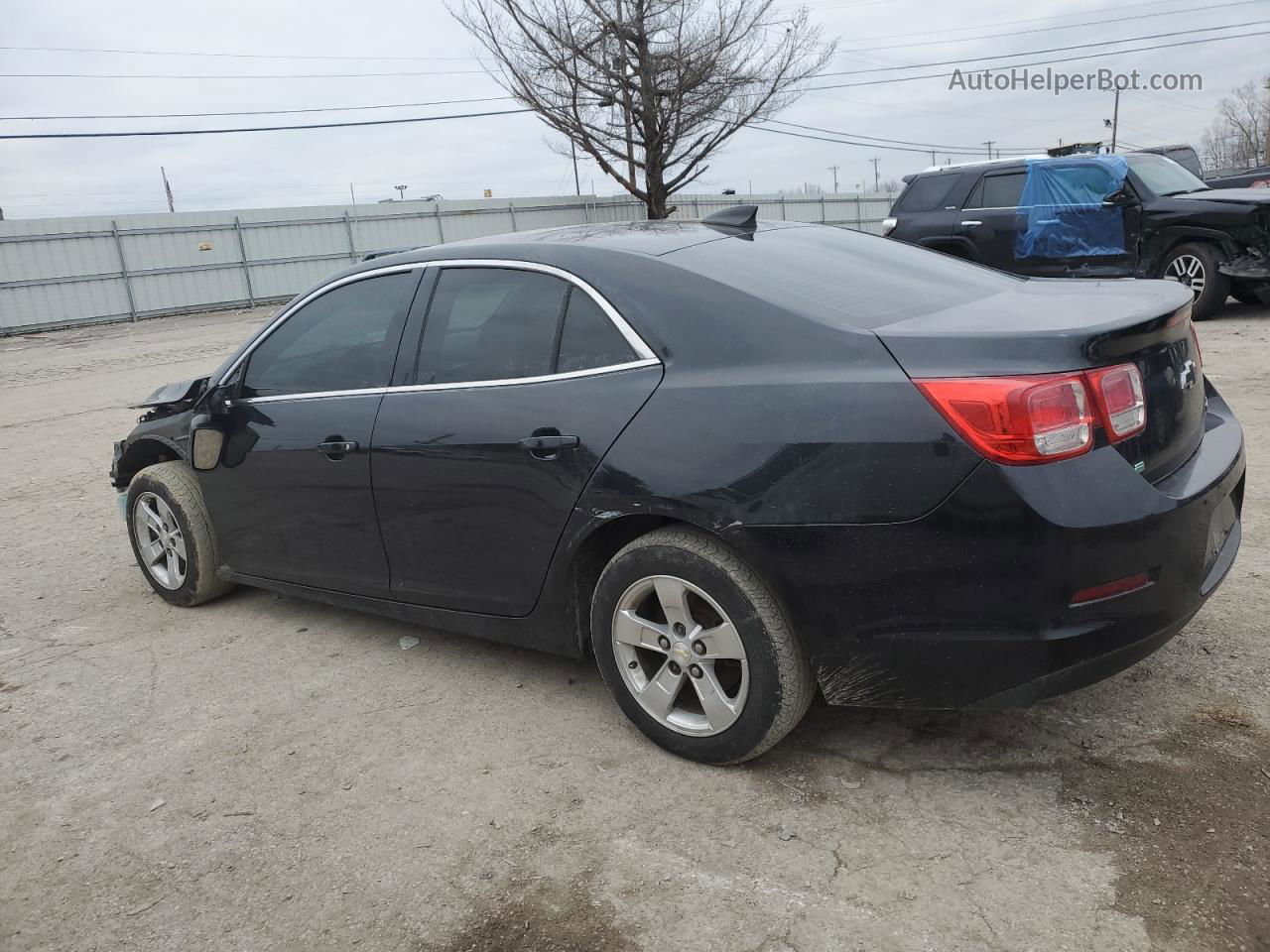 2015 Chevrolet Malibu Ls Black vin: 1G11B5SL9FF344394