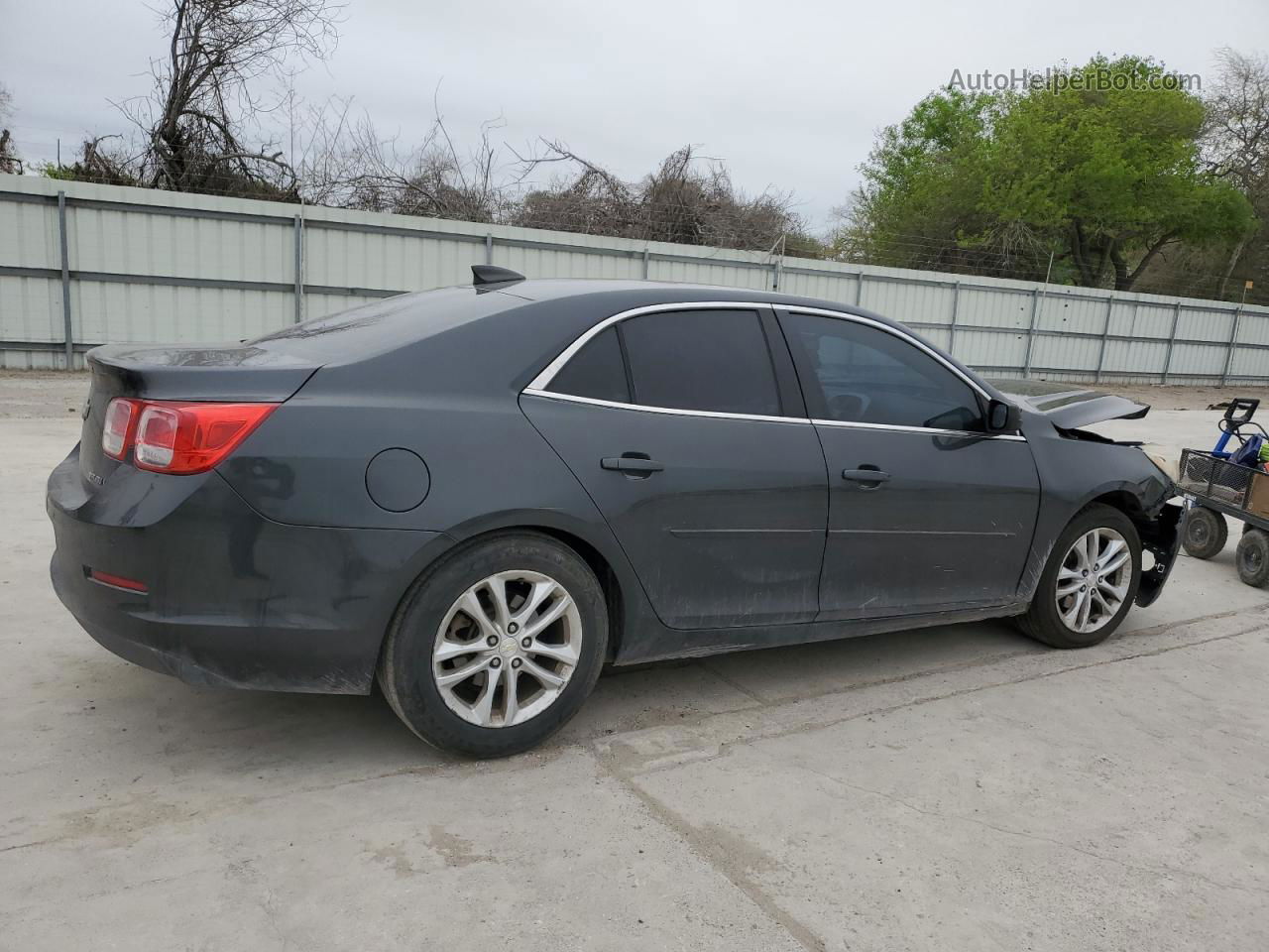 2015 Chevrolet Malibu Ls Black vin: 1G11B5SLXFF280334