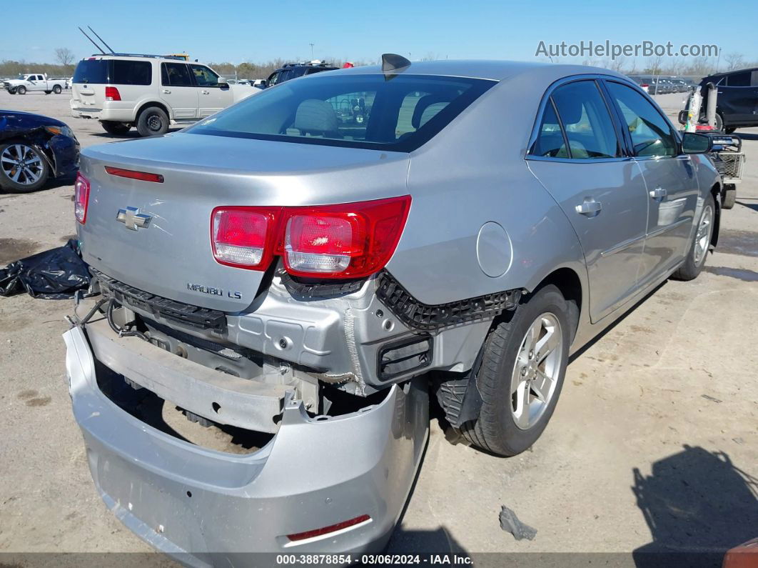 2015 Chevrolet Malibu Ls Silver vin: 1G11B5SLXFF313607