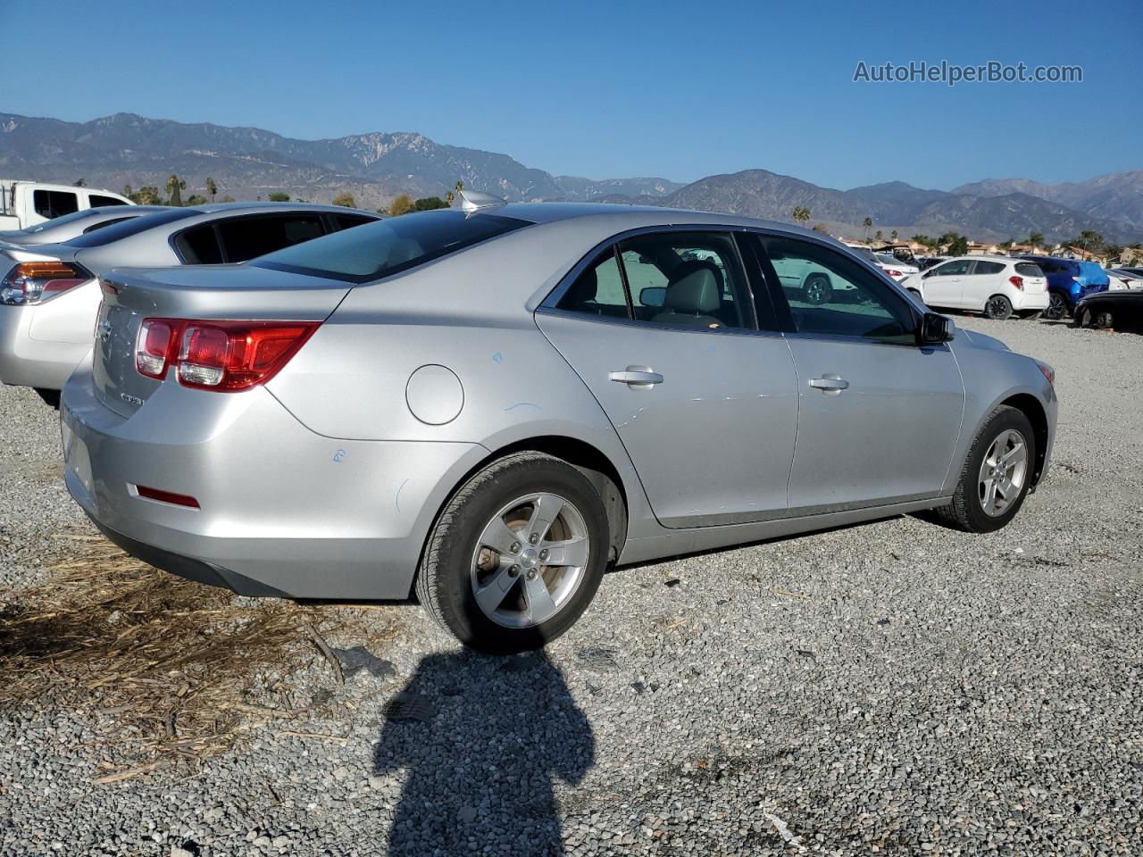 2017 Chevrolet Malibu Limited Lt Silver vin: 1G11C5SA6GF163380