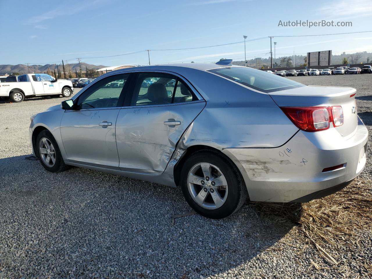 2017 Chevrolet Malibu Limited Lt Silver vin: 1G11C5SA6GF163380