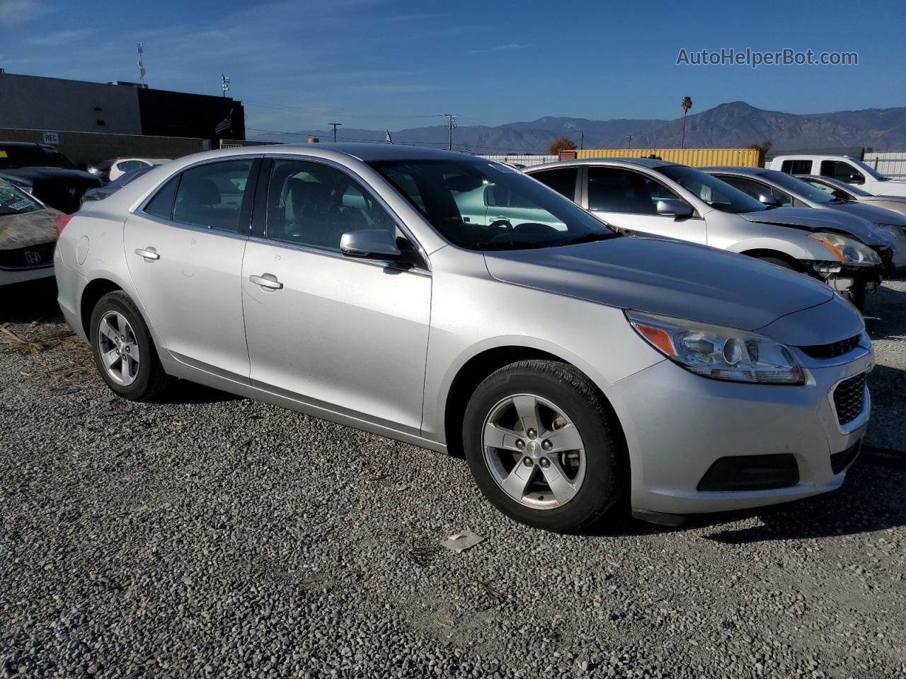 2017 Chevrolet Malibu Limited Lt Silver vin: 1G11C5SA6GF163380