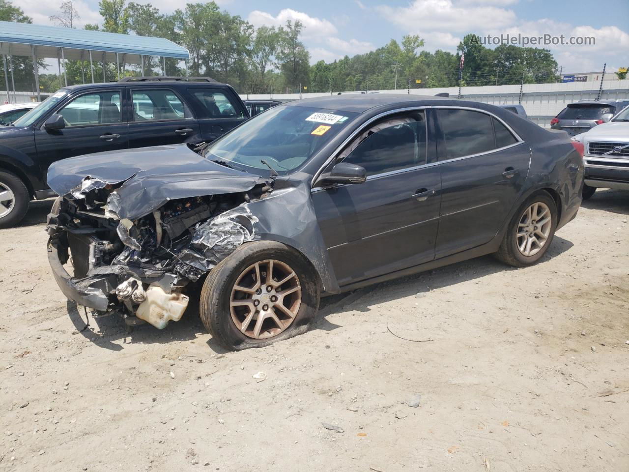 2015 Chevrolet Malibu 1lt Серый vin: 1G11C5SL0FF160541