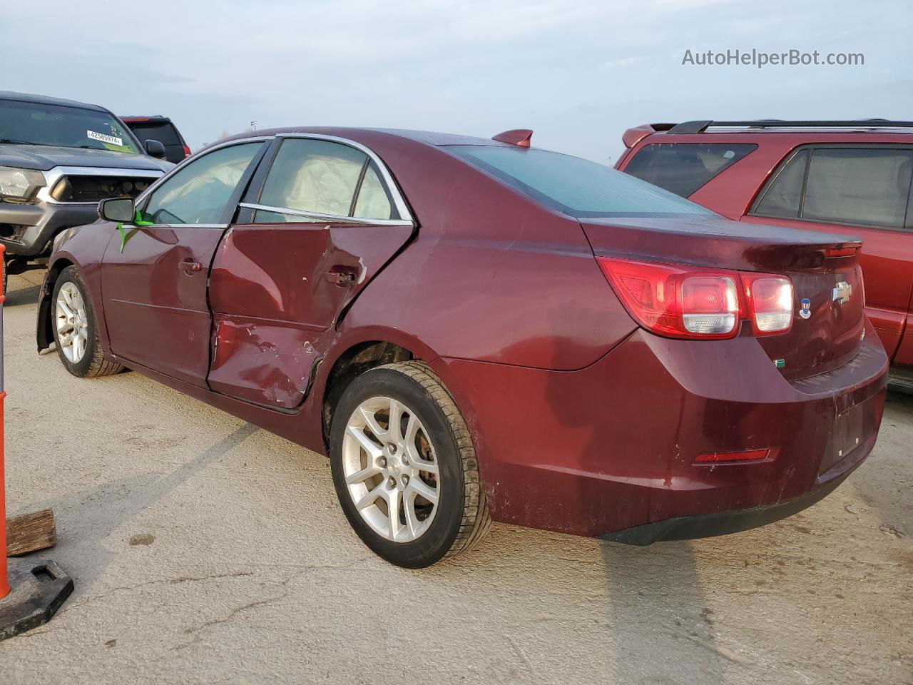 2015 Chevrolet Malibu 1lt Burgundy vin: 1G11C5SL0FF179557