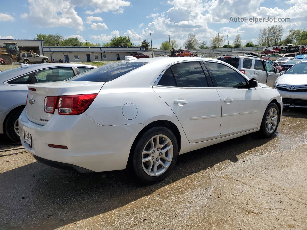 2015 Chevrolet Malibu 1lt White vin: 1G11C5SL0FF191661