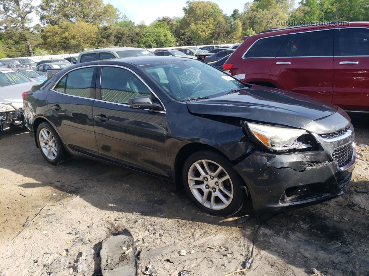 2015 Chevrolet Malibu 1lt Black vin: 1G11C5SL0FF242995