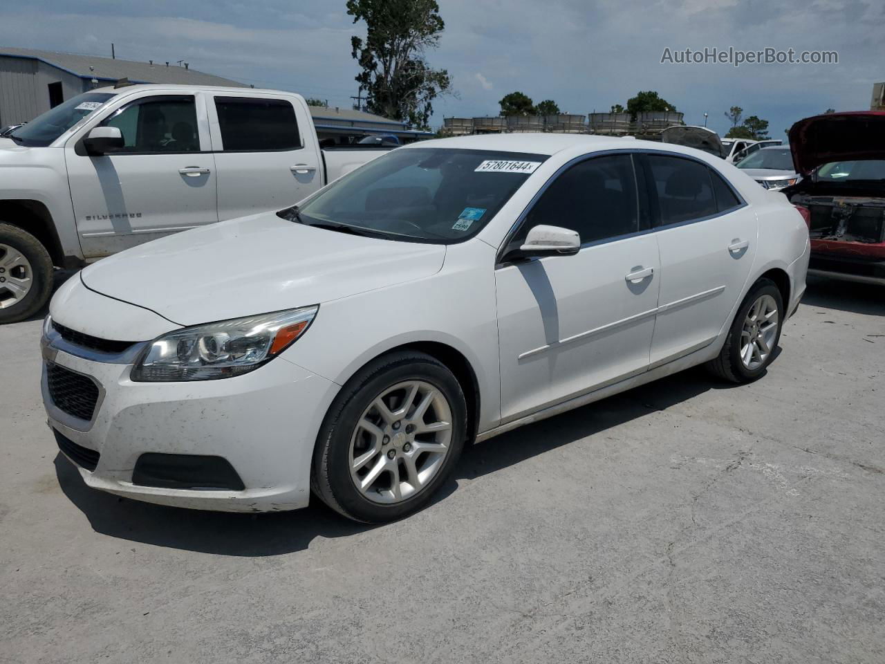 2015 Chevrolet Malibu 1lt White vin: 1G11C5SL0FF245234