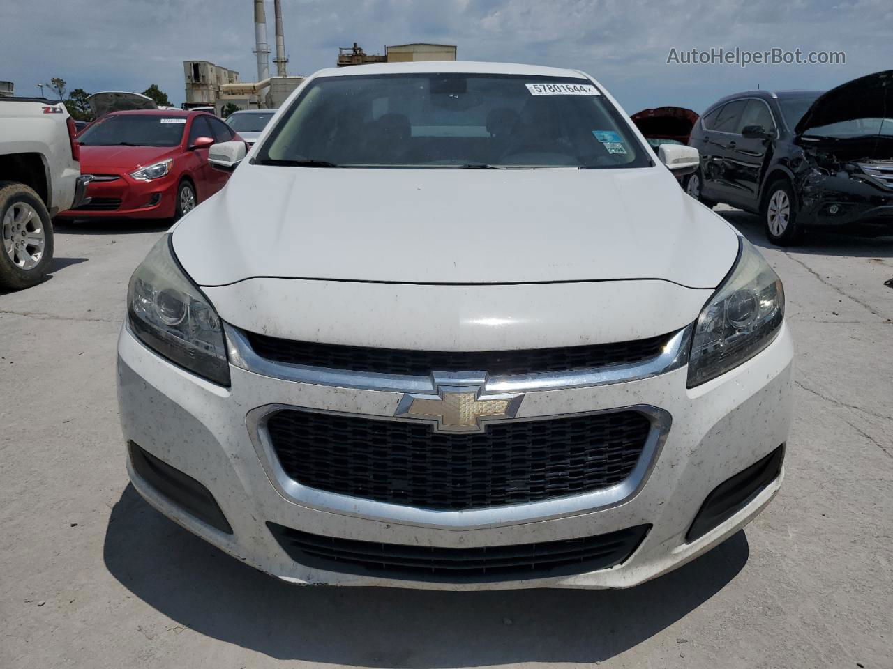 2015 Chevrolet Malibu 1lt White vin: 1G11C5SL0FF245234