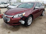 2015 Chevrolet Malibu 1lt Maroon vin: 1G11C5SL0FF268044