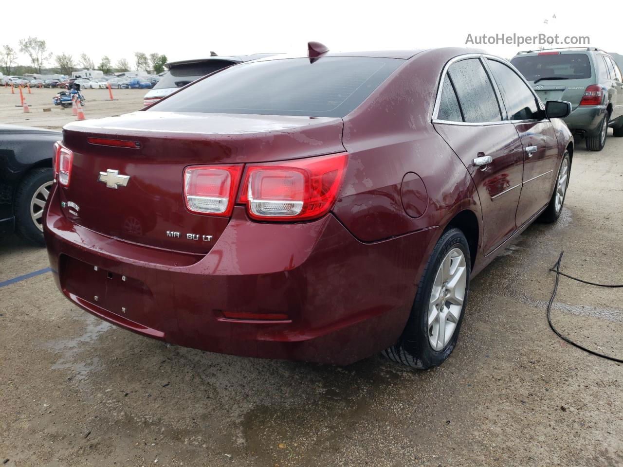 2015 Chevrolet Malibu 1lt Maroon vin: 1G11C5SL0FF268044