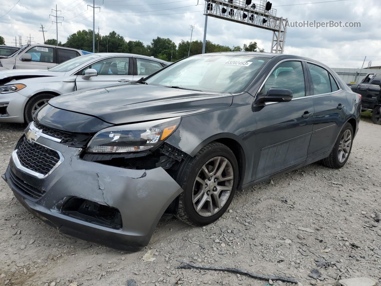 2015 Chevrolet Malibu 1lt Charcoal vin: 1G11C5SL0FF268285