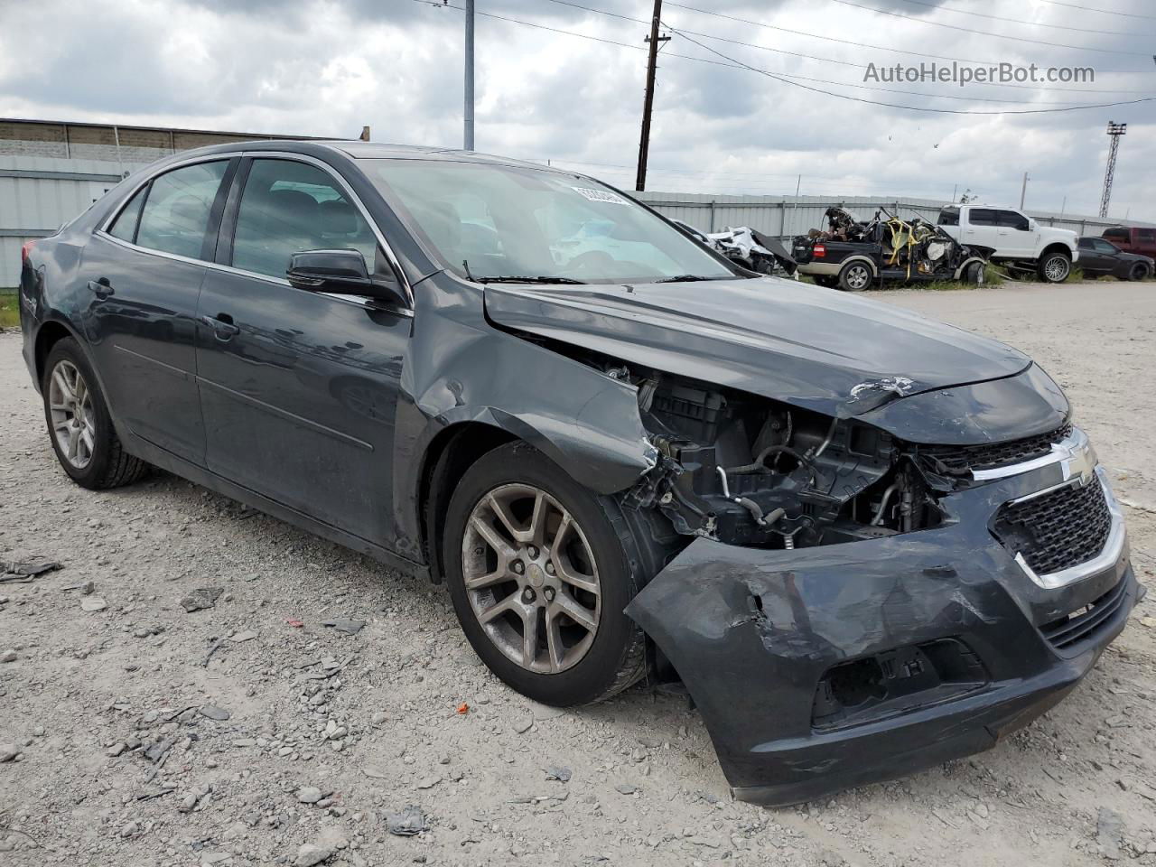 2015 Chevrolet Malibu 1lt Charcoal vin: 1G11C5SL0FF268285