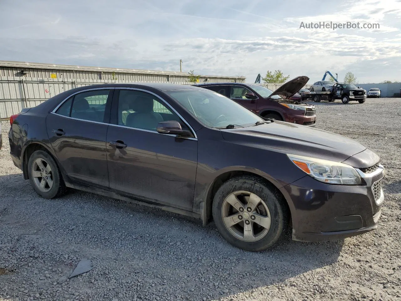 2015 Chevrolet Malibu 1lt Burgundy vin: 1G11C5SL0FF272675