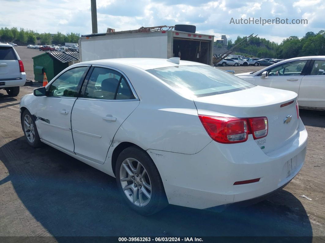 2015 Chevrolet Malibu 1lt White vin: 1G11C5SL0FU124425