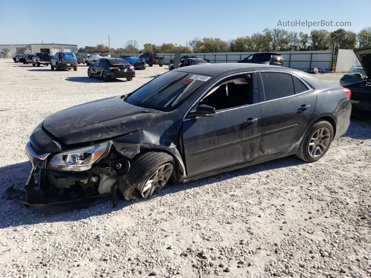 2015 Chevrolet Malibu 1lt Серый vin: 1G11C5SL1FF181625