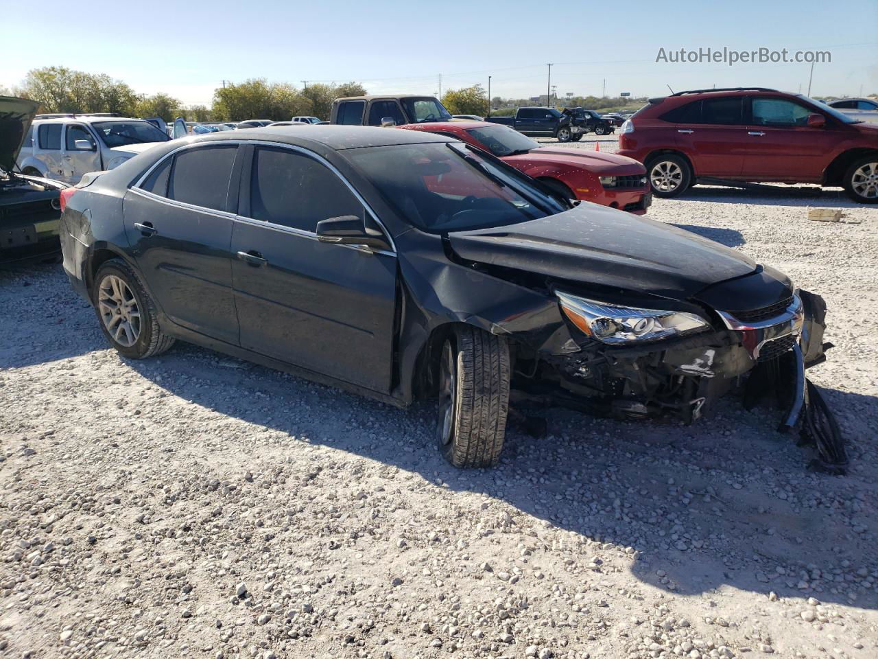 2015 Chevrolet Malibu 1lt Серый vin: 1G11C5SL1FF181625