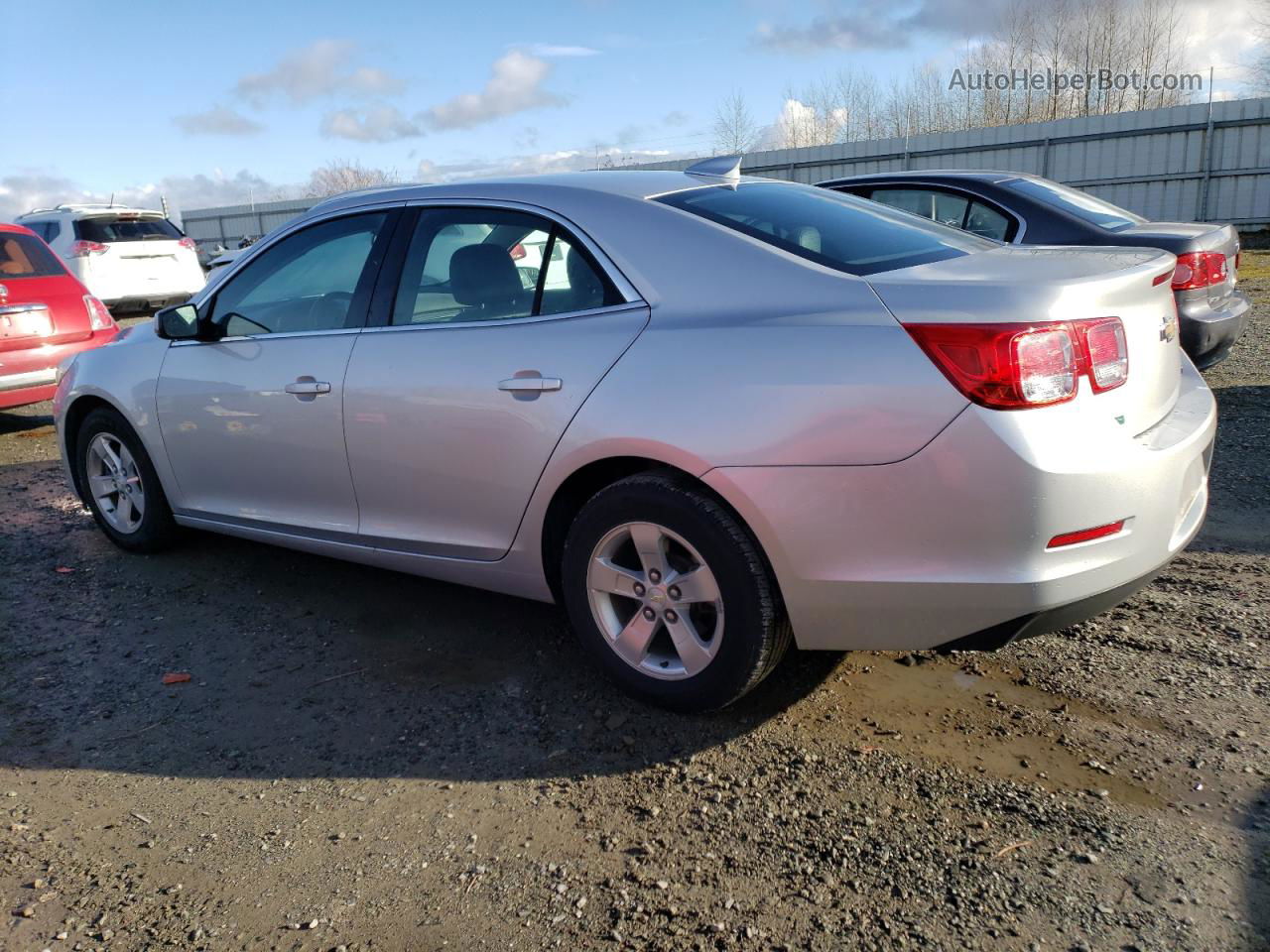 2015 Chevrolet Malibu 1lt Silver vin: 1G11C5SL1FF181947