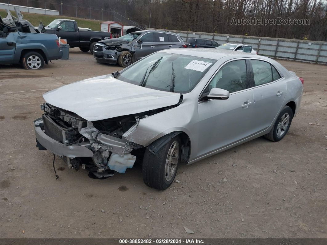 2015 Chevrolet Malibu 1lt Silver vin: 1G11C5SL2FF217631