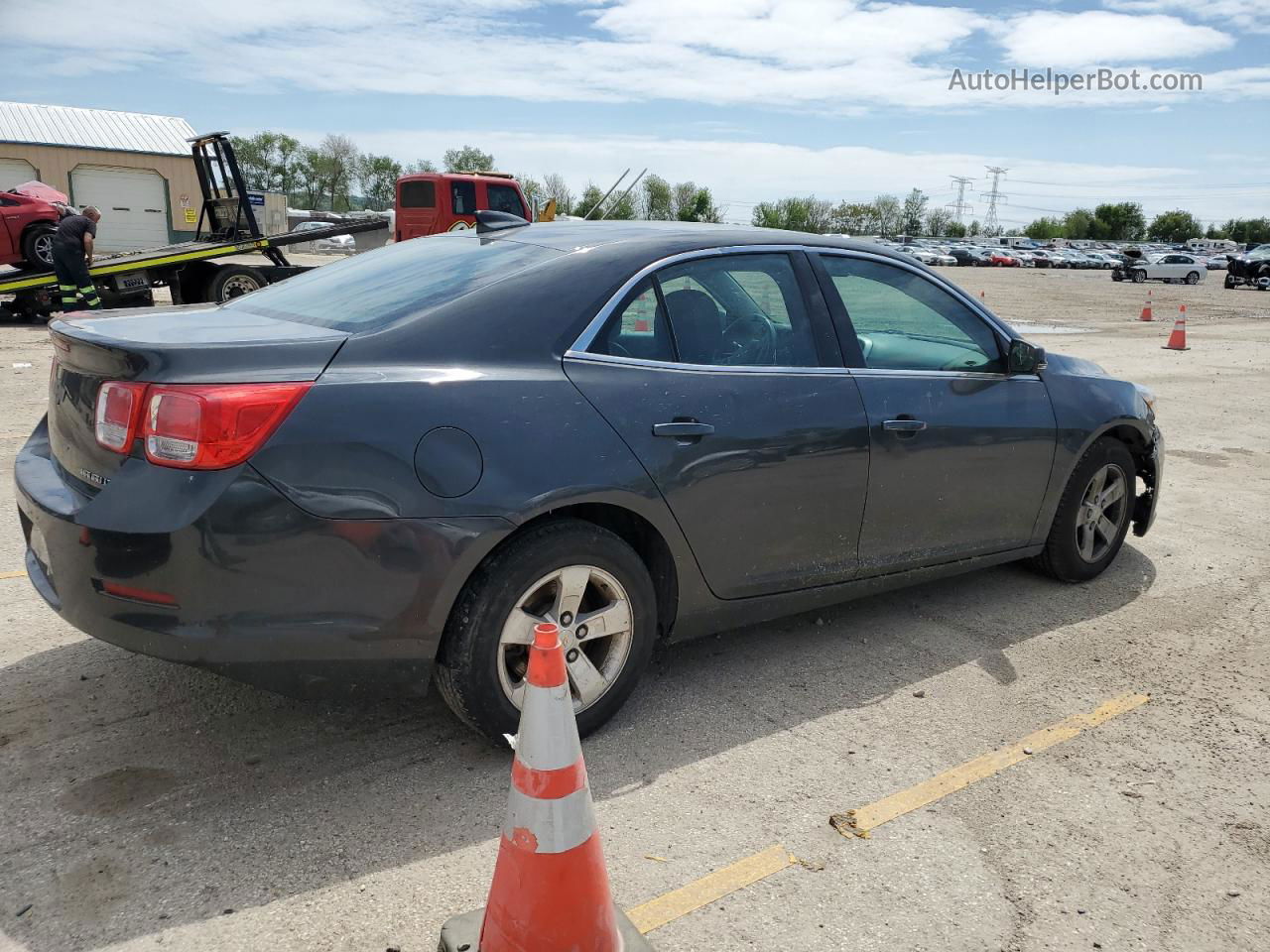 2015 Chevrolet Malibu 1lt Gray vin: 1G11C5SL2FF241637