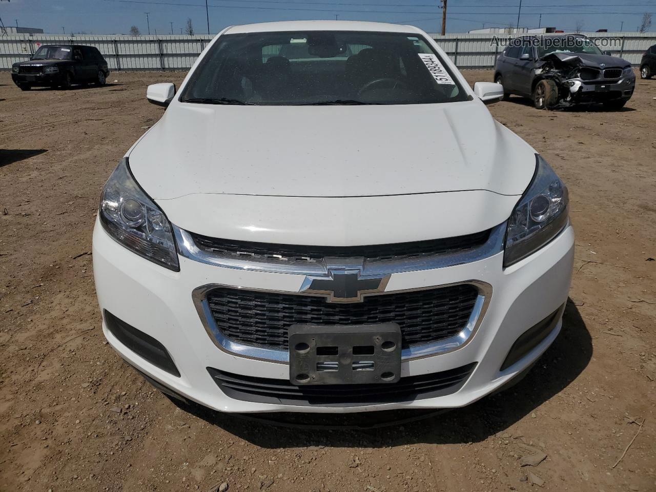 2015 Chevrolet Malibu 1lt White vin: 1G11C5SL2FF281538