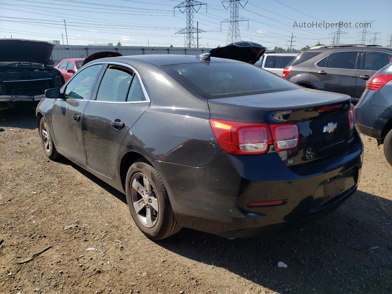 2015 Chevrolet Malibu 1lt Black vin: 1G11C5SL2FF314103