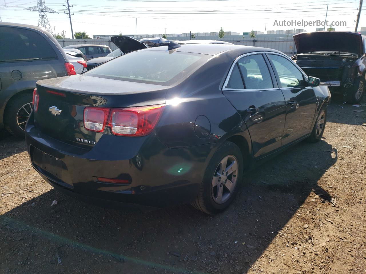 2015 Chevrolet Malibu 1lt Black vin: 1G11C5SL2FF314103