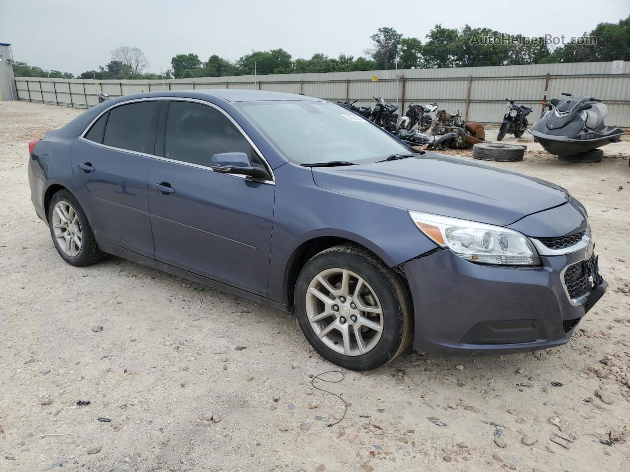 2015 Chevrolet Malibu 1lt Blue vin: 1G11C5SL2FF331466