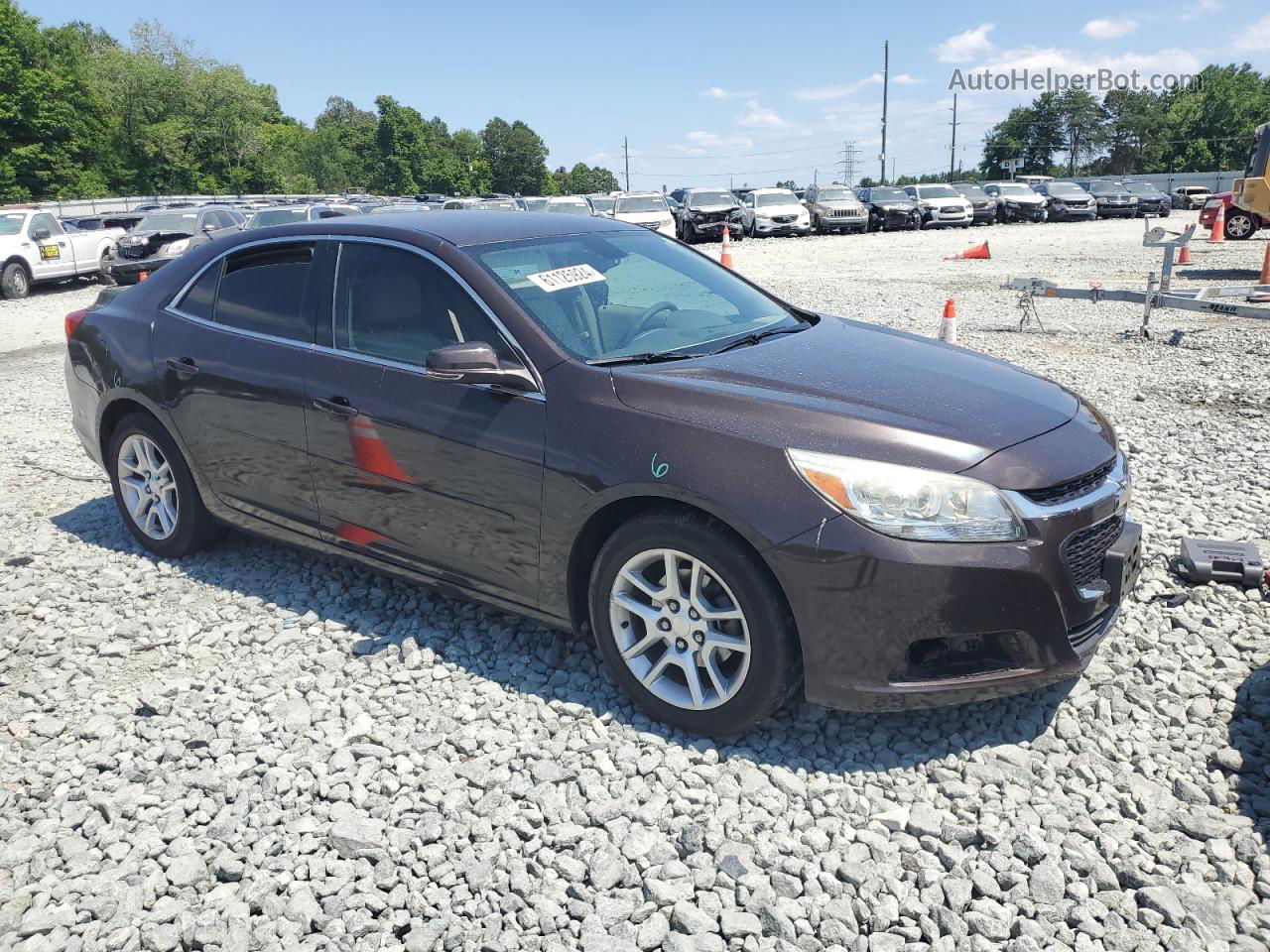 2015 Chevrolet Malibu 1lt Charcoal vin: 1G11C5SL3FF157066