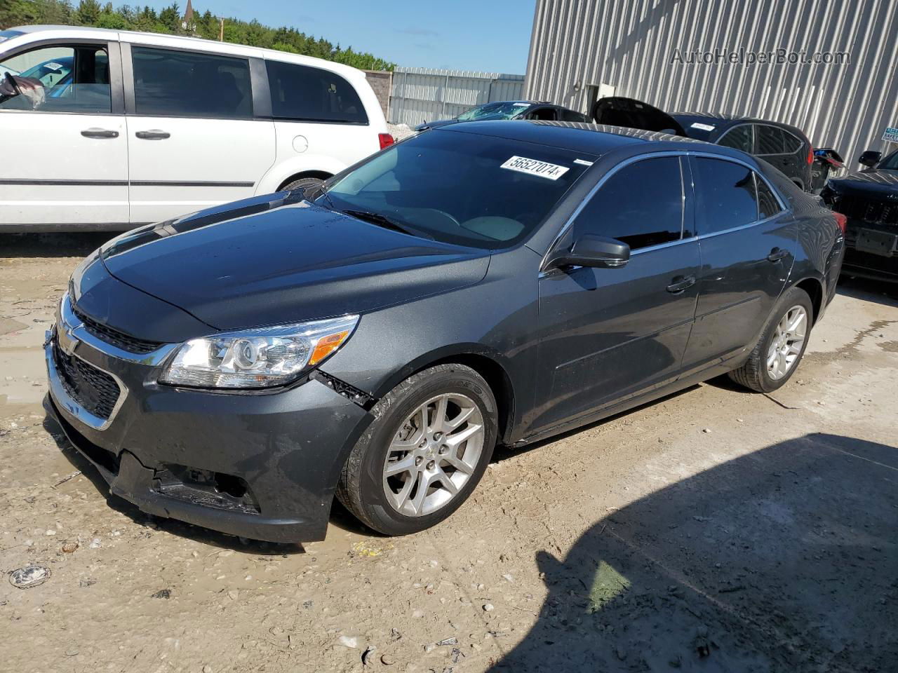 2015 Chevrolet Malibu 1lt Gray vin: 1G11C5SL3FF245146