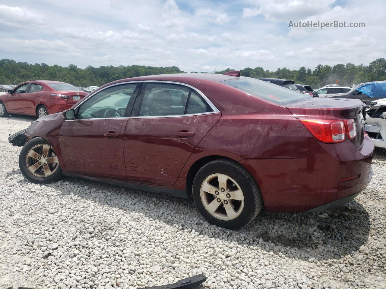 2015 Chevrolet Malibu 1lt Maroon vin: 1G11C5SL3FF347997