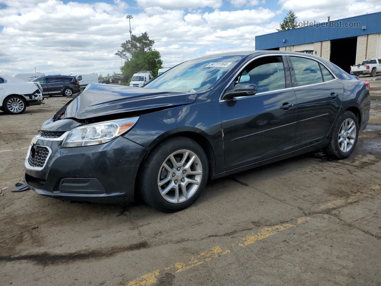 2015 Chevrolet Malibu 1lt Charcoal vin: 1G11C5SL4FF331842