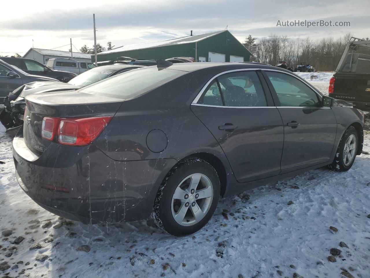 2015 Chevrolet Malibu 1lt Gray vin: 1G11C5SL5FF126692