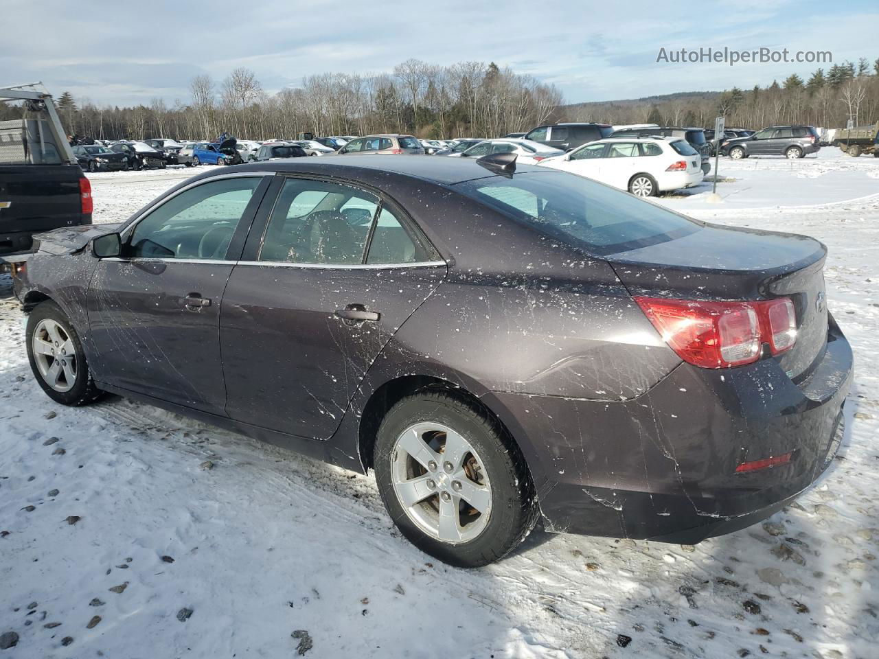 2015 Chevrolet Malibu 1lt Серый vin: 1G11C5SL5FF126692