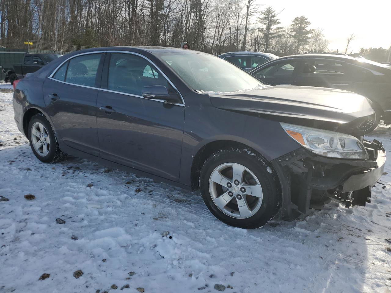 2015 Chevrolet Malibu 1lt Gray vin: 1G11C5SL5FF126692