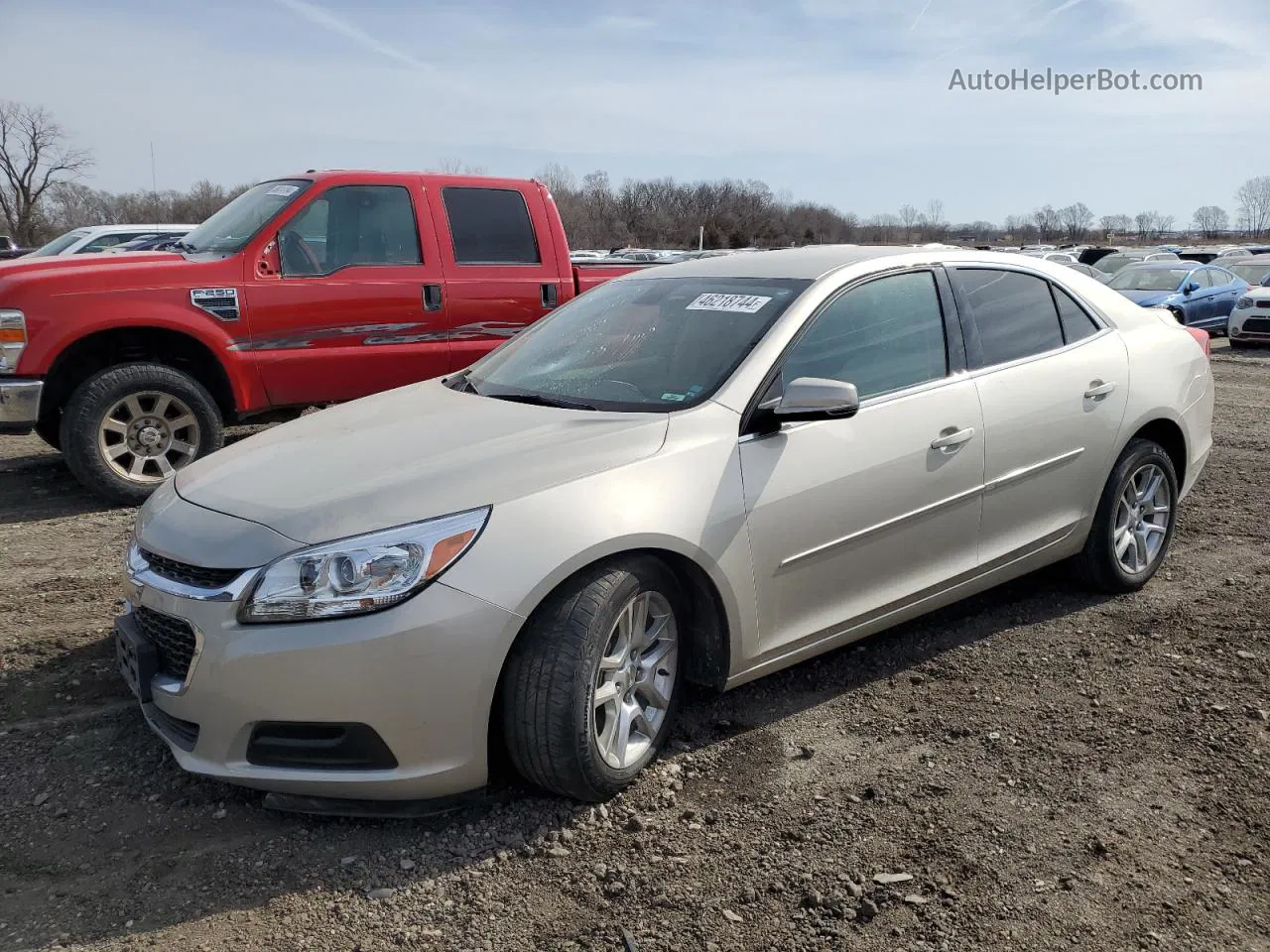 2015 Chevrolet Malibu 1lt Beige vin: 1G11C5SL5FF188402