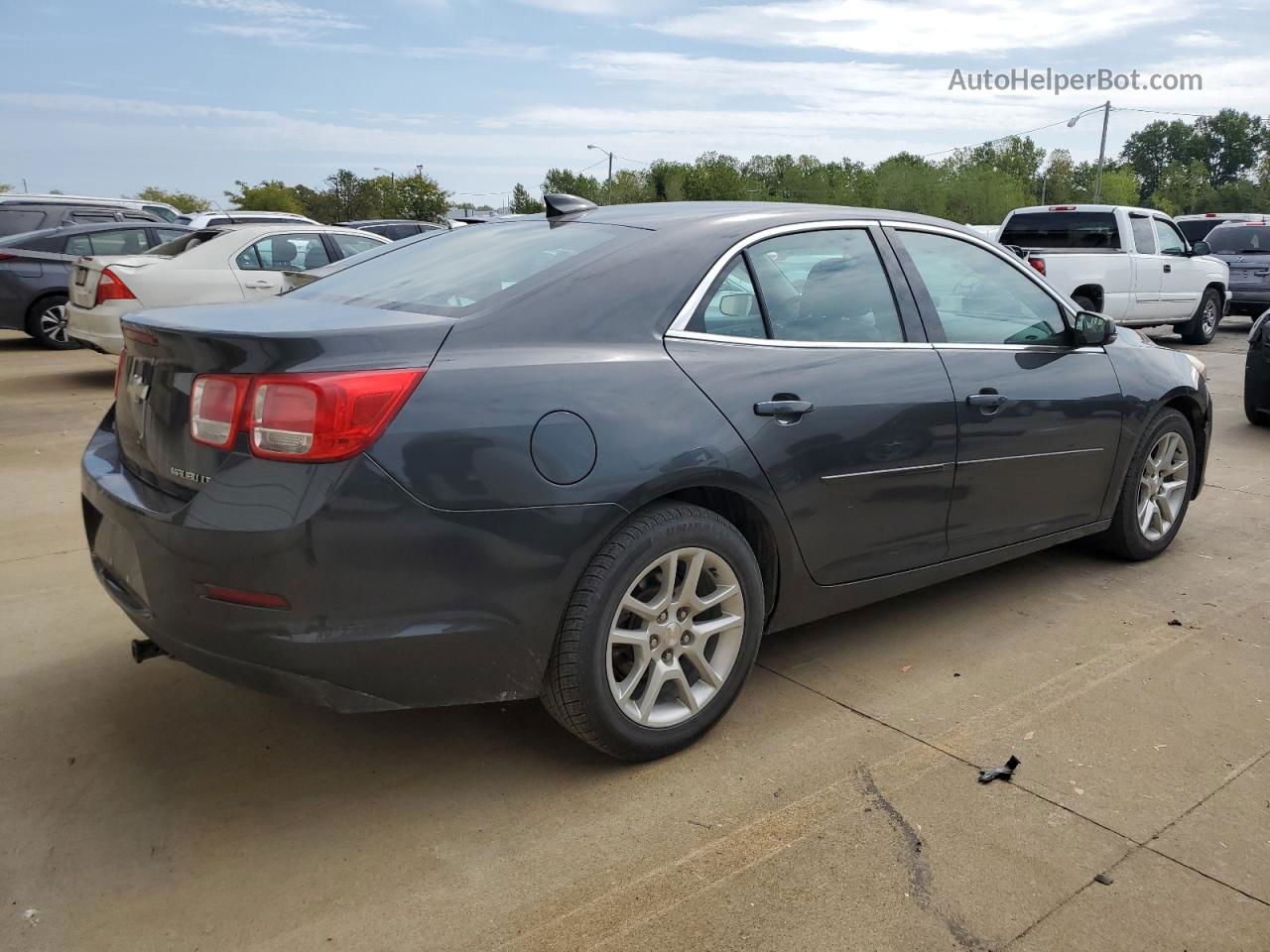 2015 Chevrolet Malibu 1lt Серый vin: 1G11C5SL5FF190084