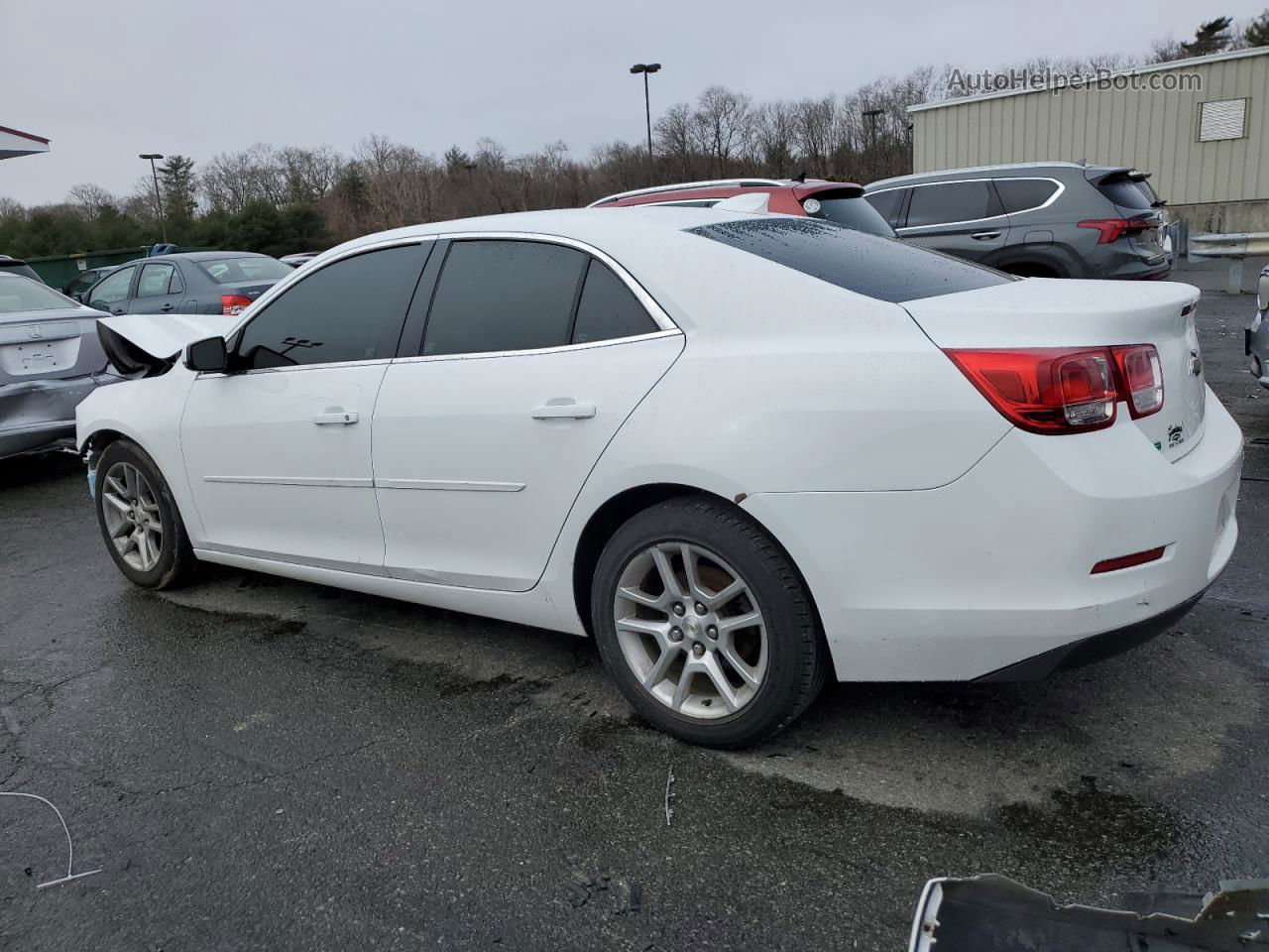 2015 Chevrolet Malibu 1lt Белый vin: 1G11C5SL5FF203903