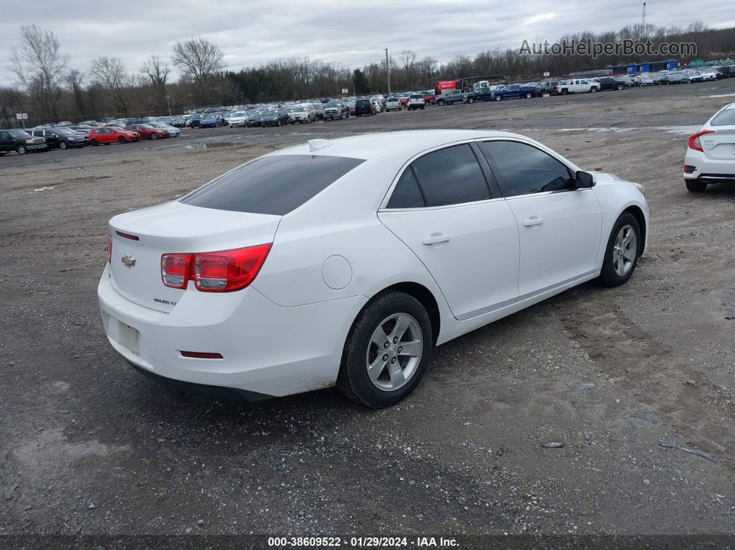 2015 Chevrolet Malibu 1lt White vin: 1G11C5SL5FF212438