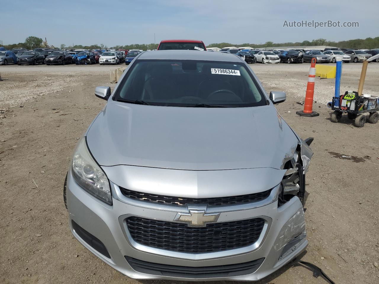 2015 Chevrolet Malibu 1lt Silver vin: 1G11C5SL5FF274745