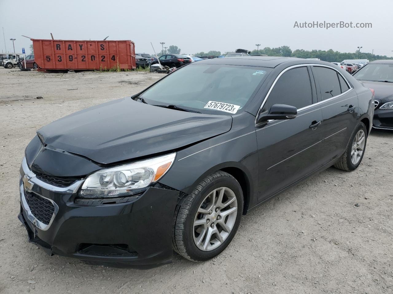 2015 Chevrolet Malibu 1lt Black vin: 1G11C5SL5FF309591