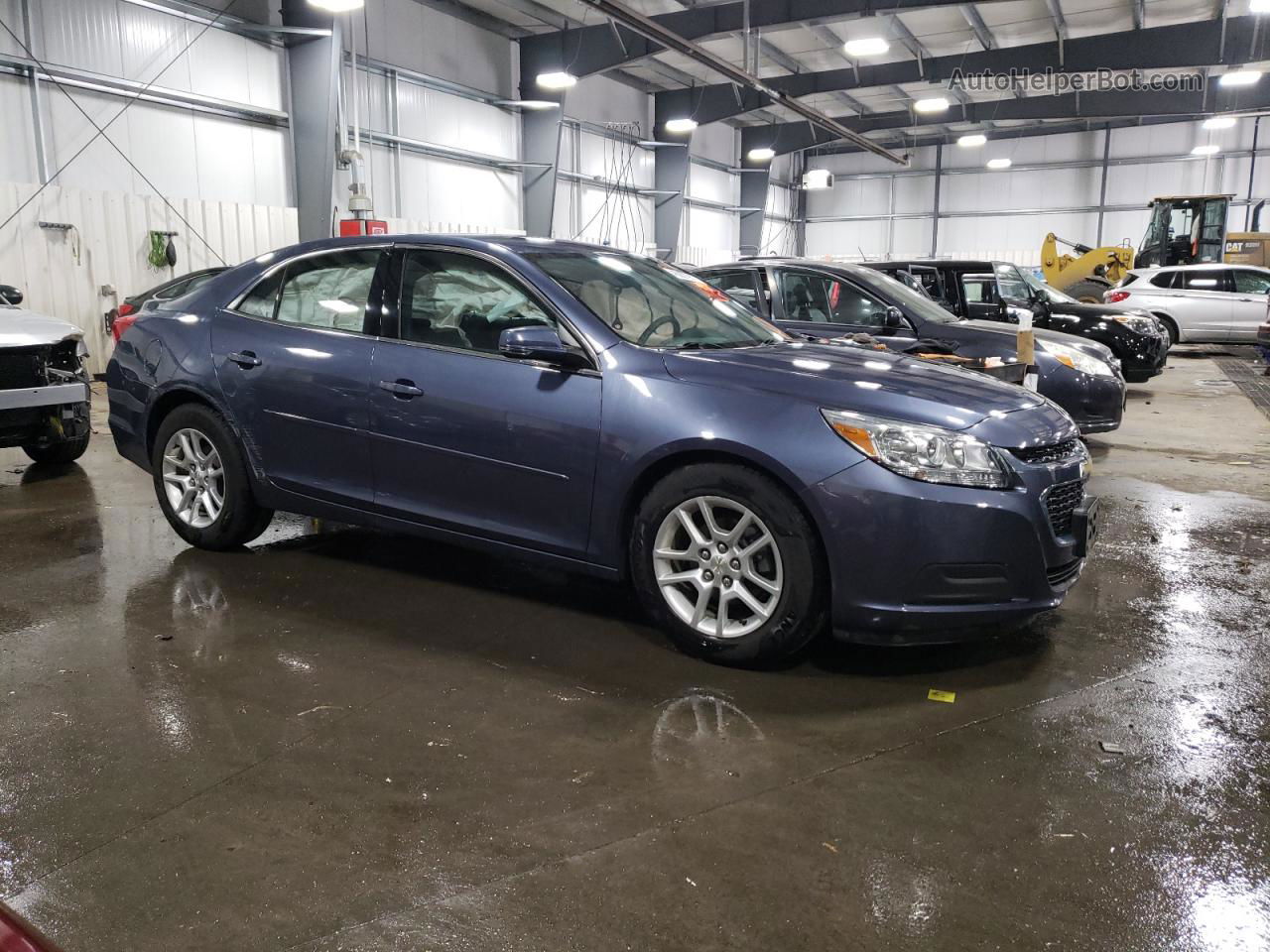 2015 Chevrolet Malibu 1lt Blue vin: 1G11C5SL6FF132226