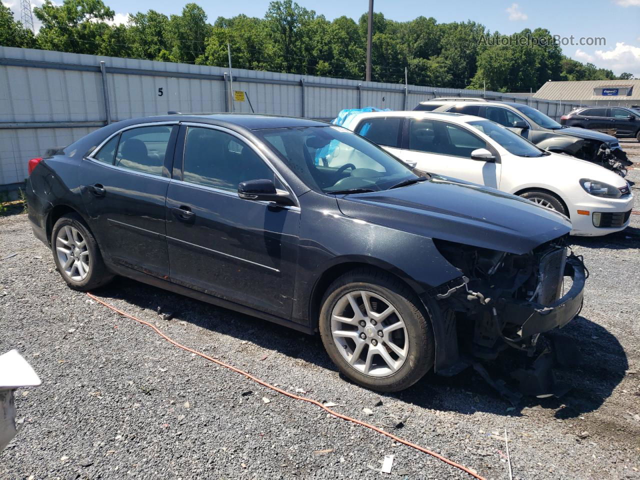 2015 Chevrolet Malibu 1lt Черный vin: 1G11C5SL6FF138074