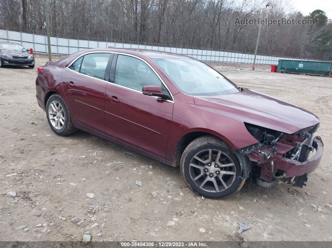 2015 Chevrolet Malibu 1lt Темно-бордовый vin: 1G11C5SL6FF245884