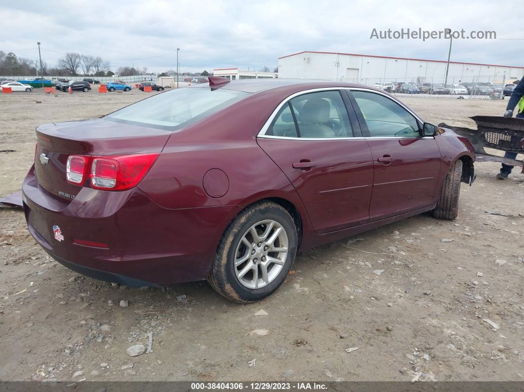 2015 Chevrolet Malibu 1lt Темно-бордовый vin: 1G11C5SL6FF245884