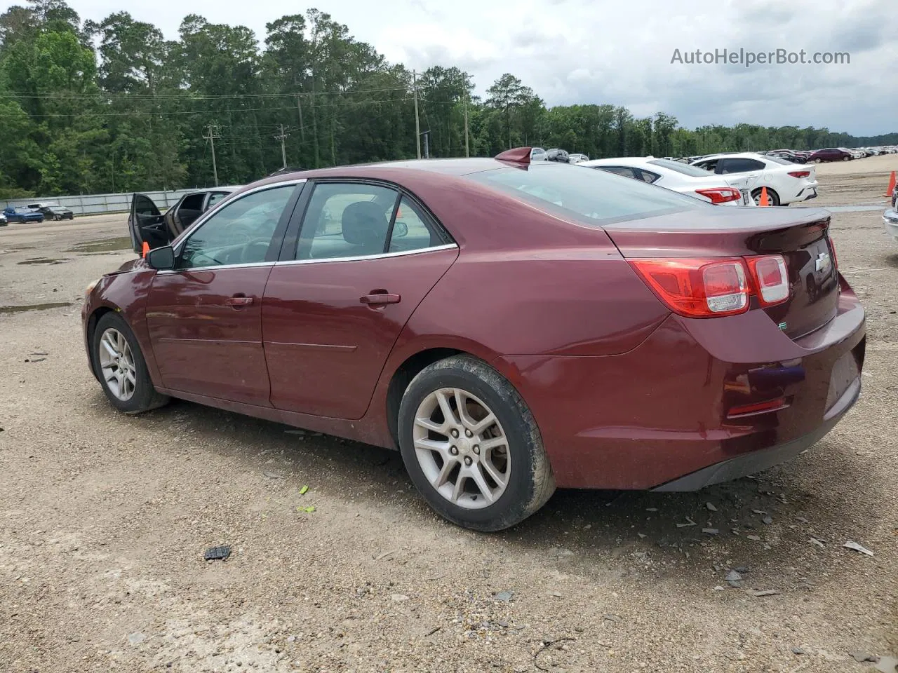 2015 Chevrolet Malibu 1lt Burgundy vin: 1G11C5SL6FF320356