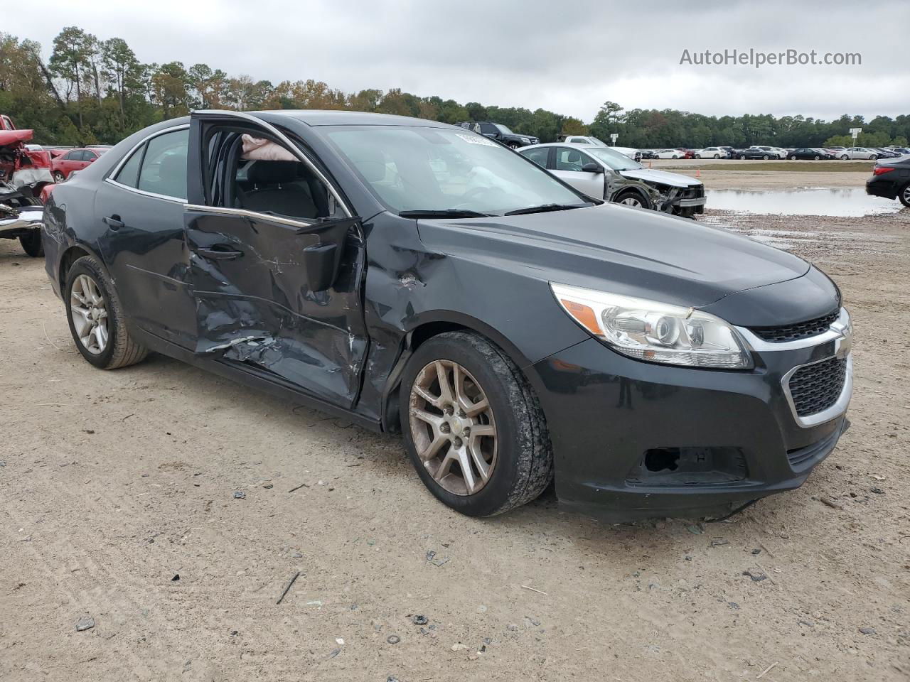 2015 Chevrolet Malibu 1lt Черный vin: 1G11C5SL6FF324763