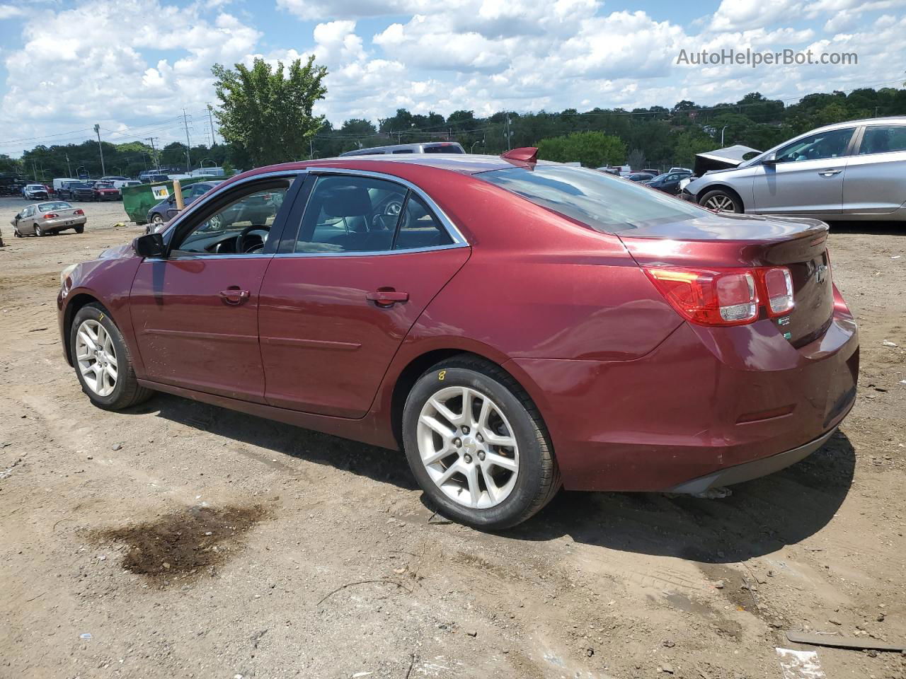 2015 Chevrolet Malibu 1lt Burgundy vin: 1G11C5SL7FF231234