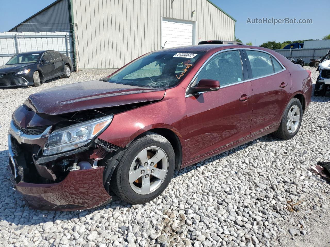 2015 Chevrolet Malibu 1lt Красный vin: 1G11C5SL7FF346710