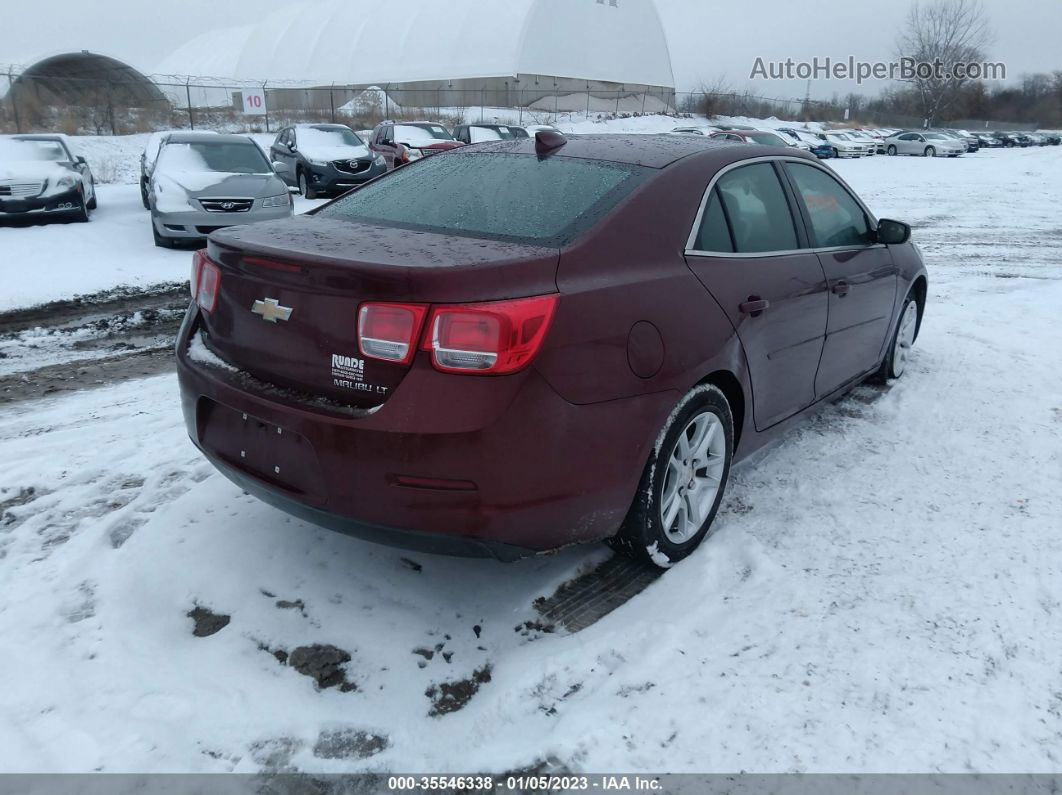 2015 Chevrolet Malibu Lt Maroon vin: 1G11C5SL8FF162540